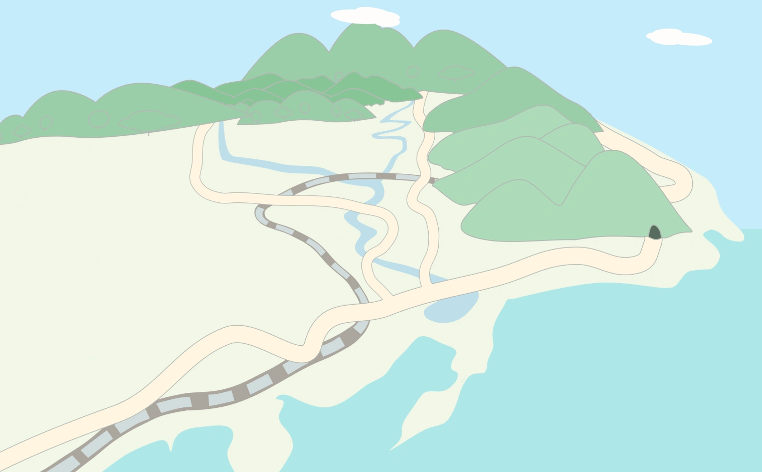 日南市の街並み